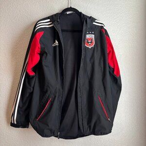 DC United Adidas Windbreaker Jacket